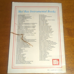 Mel Bay Funk Rock Alto Sax Saxophone Music Instrument Instruction Song Book