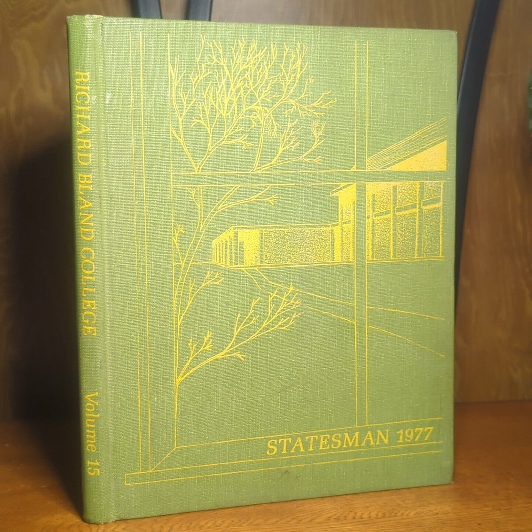 1977 Statesman Richard Bland Community College Yearbook William & Mary Virginia