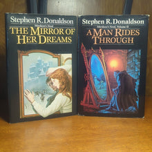 Load image into Gallery viewer, Mordants Need 1 2 Stephen Donaldson The Mirror Of Her Dreams A Man Rides Through
