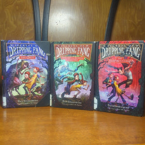 Secrets Of The Dripping Fang Series Complete Set Lot 1 2 3 4 5 6-8 Dan Greenburg