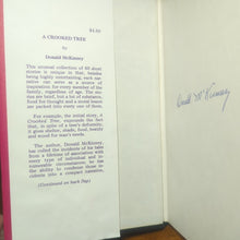 Load image into Gallery viewer, A Crooked Tree Short Stories By Donald McKinney SIGNED First 1st Edition Book DJ
