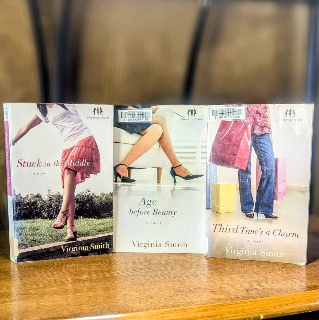 Sister To Sister Series Book 1 2 3 Lot Set Stuck In The Middle Virginia Smith