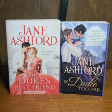 Load image into Gallery viewer, A The Duke Who Loved Me Too Far Duke&#39;s Estate Series Book 1 2 5 Jane Ashford Lot
