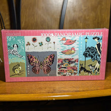 Load image into Gallery viewer, Sarah Watts Walk In The Park Panoramic 1000 Piece PC Dog Nature Jigsaw Puzzle
