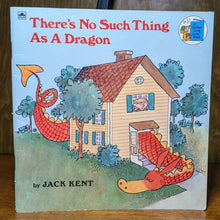 Load image into Gallery viewer, There&#39;s No Such Thing As A Dragon Book Jack Kent Vintage 1975 Golden Press Kids
