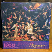 Load image into Gallery viewer, Angel Art Renaissance Christmas 1500 Piece PC Vintage Spingbok Jigsaw Puzzle NEW
