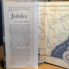 Load image into Gallery viewer, Jubilee John Brick Vintage Civil War Historical Fiction Book Novel Sherman March
