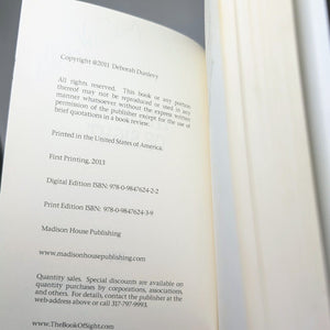 The Book of Sight Series 1 by Deborah Dunlevy SIGNED First 1st Edition Novel PB