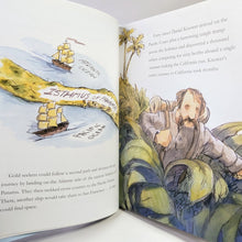 Load image into Gallery viewer, California Gold from the American River Rush Mining History Kids Childrens Book
