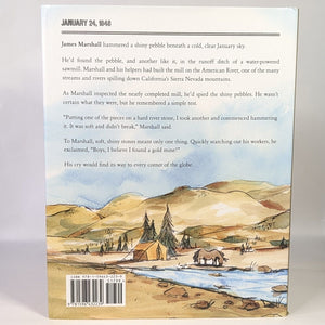 California Gold from the American River Rush Mining History Kids Childrens Book