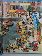 Load image into Gallery viewer, By The Busy Sea RARE Vintage Big Golden Press Childrens Look And See Book 1973
