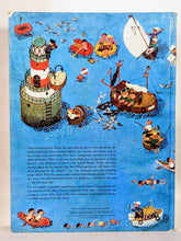 Load image into Gallery viewer, By The Busy Sea RARE Vintage Big Golden Press Childrens Look And See Book 1973
