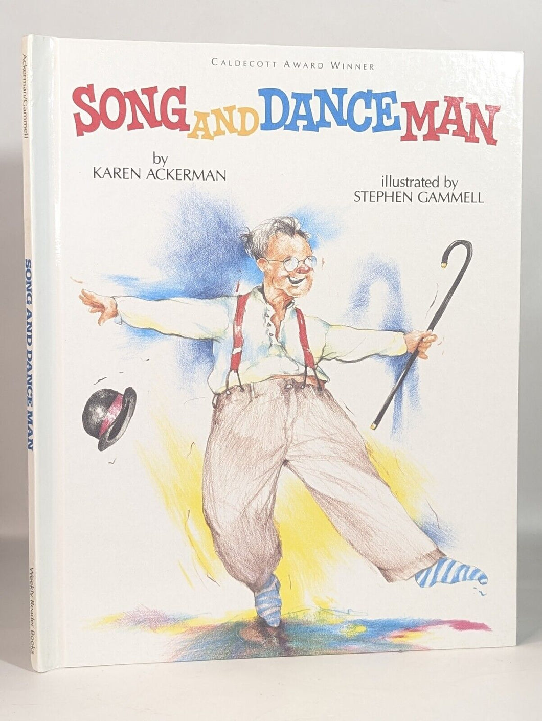 Song And Dance Man Karen Ackerman Stephen Gammell Art Vintage Weekly Reader Book