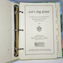 Load image into Gallery viewer, Let&#39;s Say Grace Episcopal Church Cookbook Recipes Paducah Kentucky KY Cook Book
