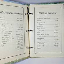 Load image into Gallery viewer, Let&#39;s Say Grace Episcopal Church Cookbook Recipes Paducah Kentucky KY Cook Book
