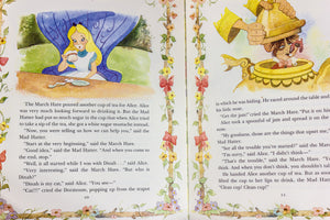 Alice's Tea Party Vintage Disney Alice in Wonderland Picture Book 1st Edition