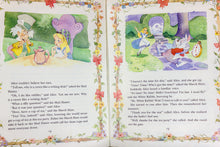 Load image into Gallery viewer, Alice&#39;s Tea Party Vintage Disney Alice in Wonderland Picture Book 1st Edition
