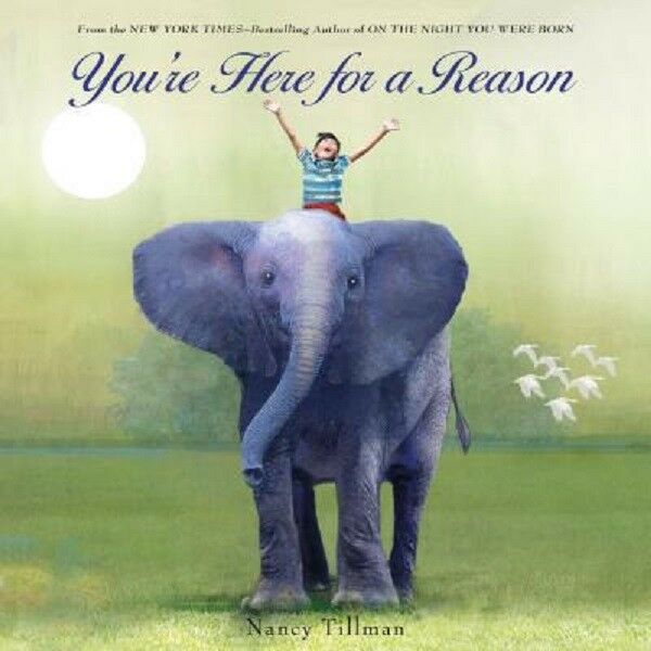 You're Here for a Reason by Nancy Tillman Hardcover Large Children Hardback Book