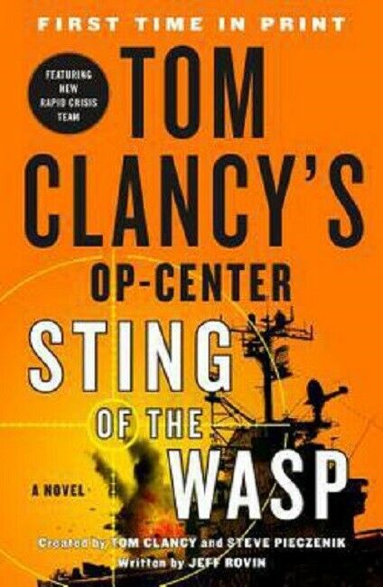 Sting of the Wasp Tom Clancy Op-Center Series Book 18 by Jeff Rovin Paperback