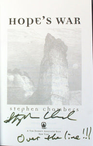 Hope's War by Stephen Chambers SIGNED First Edition 1st Print Book Hardcover