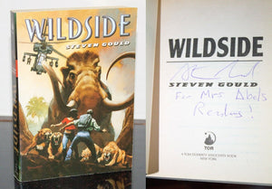 Wildside by Steven Gould SIGNED Book Autograph First Thus Edition 1st Paperback