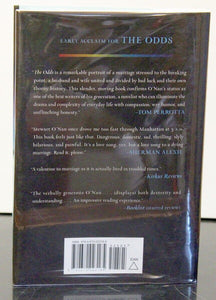 The Odds A Love Story by Stewart O'Nan Hardcover SIGNED First Edition 1st Book
