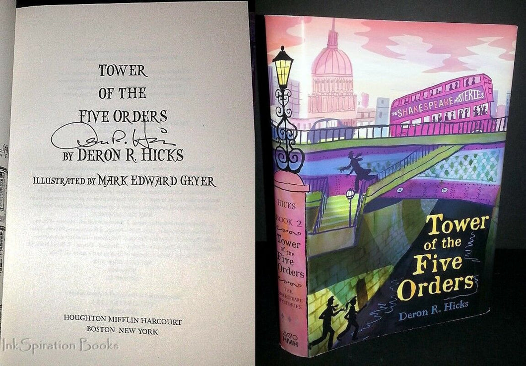 Tower of the Five Orders by Deron Hicks SIGNED Book First Edition 1st Hardcover