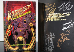 Robot Planet Rising The Intergalactic Nemesis Neulander Comic Book 2 SIGNED