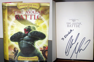 The Avatar Battle by Chad Morris SIGNED Book First Edition 1st Cragbridge Hall 2