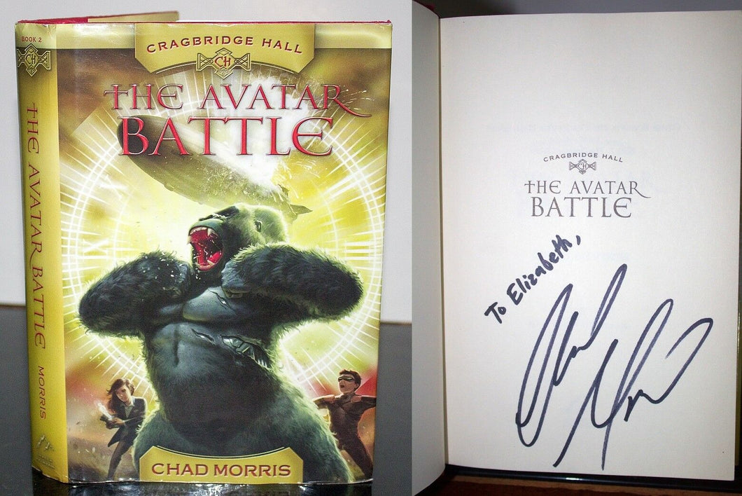 The Avatar Battle by Chad Morris SIGNED Book First Edition 1st Cragbridge Hall 2
