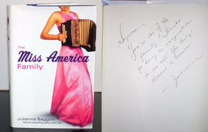The Miss America Family by Julianna Baggott SIGNED Book Autograph First Edition
