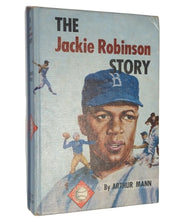 Load image into Gallery viewer, The Jackie Robinson Story Vintage Children Biography Big League Baseball Library
