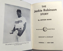 Load image into Gallery viewer, The Jackie Robinson Story Vintage Children Biography Big League Baseball Library
