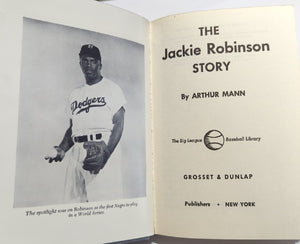 The Jackie Robinson Story Vintage Children Biography Big League Baseball Library