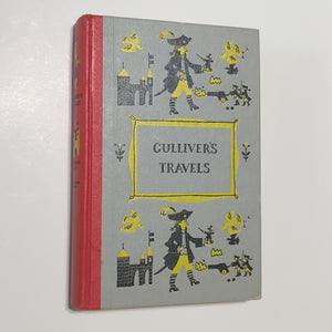 Gulivers Travels By Jonathan Swift Vintage Childrens Book Junior Deluxe Editions