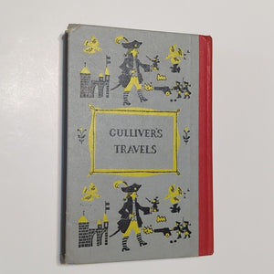 Gulivers Travels By Jonathan Swift Vintage Childrens Book Junior Deluxe Editions