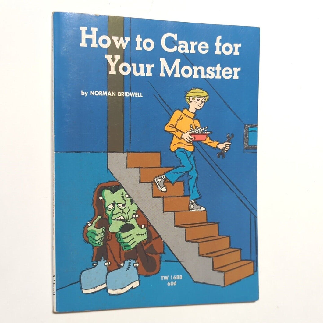 HOW TO CARE FOR YOUR MONSTER By Norman Bridwell Scholastic 1st Edition Printing