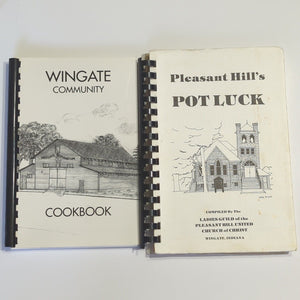Wingate Indiana Community Pleasant Hill United Church Of Christ Vintage Cookbook