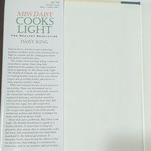 Load image into Gallery viewer, Miss Daisy Cooks Light by Daisy King SIGNED Southern Cooking Cookbook Recipes
