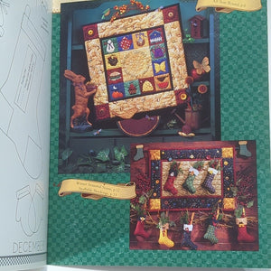 Debbie Mumm Lot Of 5 Folk Art Quilt Quilting Pattern Books Christmas Fall Autumn