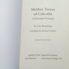 Load image into Gallery viewer, St. Saint Mother Teresa Of Calcutta Christian Catholic Biography By Leo Masberg
