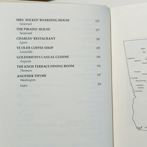 Georgia's Historic Local Restaurants Southern Cooking Recipes Vintage Cookbook