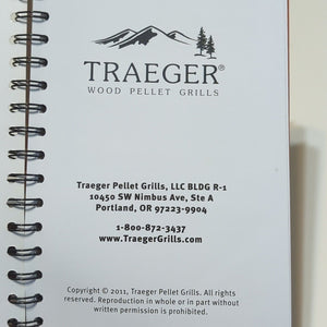 Traeger Everyday Cookbook Wood Pellet Grill BBQ Barbecue Spiral Bound Recipes