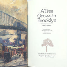 Load image into Gallery viewer, A Tree Grows In Brookln By Betty Smith Hardcover Worlds Best Reading Illustrated
