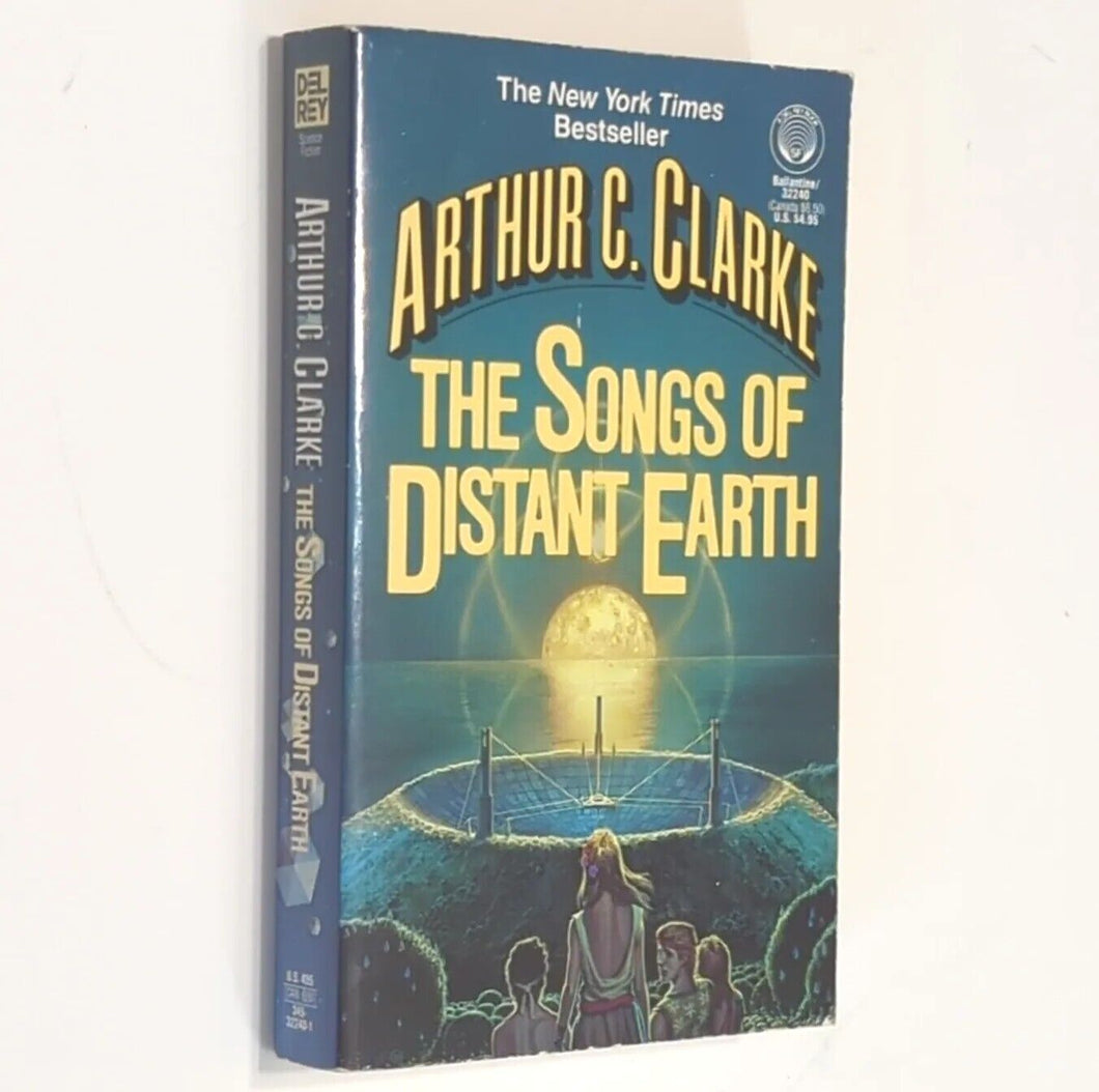 The Songs Of Distant Earth By Arthur C Clarke Vintage Scifi Paperback 1989 Novel