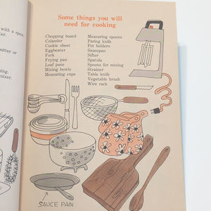 Fun-to-Cook Book for Girls Boys Paperback Scholastic Vintage Childrens Cookbook