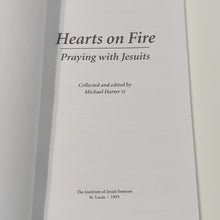 Load image into Gallery viewer, Hearts on Fire Praying with Jesuits Order Michael  Harter Catholic Prayer Book
