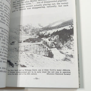 Story of Alder GOLDEN GULCH Vintage Montana Old West Gold Mining History Book