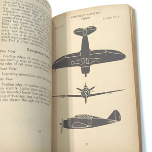 What's That Plane How To Identify American Jap Airplanes WW2 WWII Vintage Book