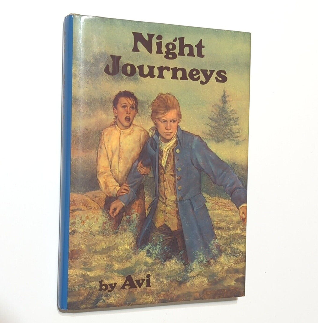 Night Journeys By AVI SIGNED 1st Edition Vintage Childrens Hardcover Novel Book